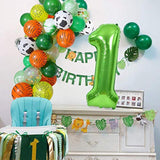 40-Inch Green Number Balloons 0–9 Foil Helium Birthday Party Decorations