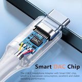 USB C to 3.5mm Audio Adapter 2 in 1 USBC to Headphone Jack Adapter with PD Fast Charging Dongle Cable Type C to Aux for iPhone 17 16 15, Galaxy
