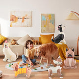 5pcs Dog Balloons for Puppy-Themed Birthdays & Baby Shower Parties