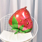 Strawberry Foil Balloons: 28" Party Decorations, Set of 5