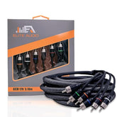 Premium Series 100% Ofc Copper Rca Interconnects Stereo Cable, 6 Channel 17' C