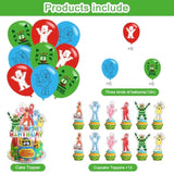 Yo Gabba Birthday Decorations,Yo Gabba Themed Party Decorations,Yo Gabba Party Favors Supplies Gifts Room Decor,Banner Balloons Cake Cupcake Toppers