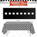 24 Pieces Race Car Party Supplies Include Traffic Cones Checkered Flag