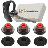 3X Ultra Comfort Eartips Ear Buds Replacement Earphone Ear Tips Kits Earpads Foam Set Cushion for Plantronics Voyager 5200 5220 5210 Series Bluetooth