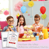 Baseball Birthday Invitations For Boys Girls, Birthday Party Supplies And Decoration, 20 Cards With 20 Envelopes -A10