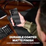 | Galaxy S24 Ultra Case | Classic | Durable Thin Phone Case | 0.6Mm Aramid Fiber, Precision Lasercut, Full Camera Protection, Nonslip Matte Finish | Compatible With Galaxy S24 Ultra