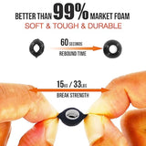 Memory Foam Eartips Replacement For Jbl Live Pro Tws 2 & Jbl Vibe Buds & Jbl Tune Buds & Jbl Live Beam 3 & Jbl Tour Pro 2 / Pro 3 Earphone Earpad