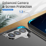 Galaxy A36 5G Case With Hd Screen Protector, Military Grade Drop Tested, Heavy-Duty Tough Rugged Shockproof Protective Case, Black