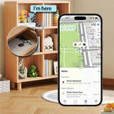 Hidden Gps Tracker 2Pack, Works With Apple Find My (Ios Only), Rechargeable,Finder And Item Lost Mode,Suitable For Backpack,And More,Water Resistant Black