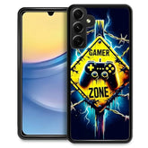 For Samsung Galaxy A16 Case 6.7? With Gamer Zone Four Corner Airbag Protection Design Soft Silicone Frame Personalized Pattern Case Compatible With Samsung Galaxy A16 For Men