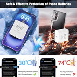 45W Super Fast Charger For Iphone 16 15 Pro Max,3Pack Usb C Fast Charging Block With 10/10/6Ft Long C To C Cable For Iphone 16 Pro/Airpods 4 /Airpods Pro 2/Ipad 10/11Th/For Samsung S25 Ultra-Grren