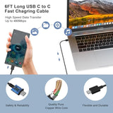 Type C Charger Fast Charging, 2 Pack 25W Usb C Wall Charger Fast Charging Block With 6Ft Type C Charging Cable Compatible For Galaxy S25/S25+/S25 Ultra/S24/S24+/S24 Ultra/S23, Iphone 17 16 15 Pro Max