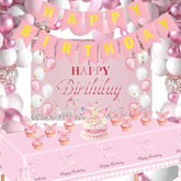 Dinosaur Birthday Party Decorations For Boys - Dinosaur Themed Party Supplies For Kids With Tablecloth, Banner, Backdrop, Cake Topper, Balloons & Stickers