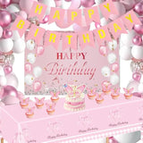 Dinosaur Birthday Party Decorations For Boys - Dinosaur Themed Party Supplies For Kids With Tablecloth, Banner, Backdrop, Cake Topper, Balloons & Stickers