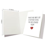 Funny Valentine'S Day Card For Him Her, Hilarious Anniversary Card For Husband Wife, Steal The Bed Covers Card
