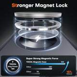 For Iphone 16E Case, Upgraded Full Camera Protection, Compatible With Magsafe, Drop Protection, Translucent Magnetic Matte Phone Case For Iphone 16E 6.1 Inch (Black)