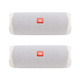 JBL Flip 5 Bundle, White (Pack of 2)