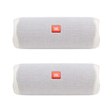 JBL Flip 5 Bundle, White (Pack of 2)