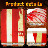 6 Pack Halloween Bloody Pennant Banner Creepy Circus Triangle Flag Decorations