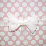 91803/100-601 Organdy Nylon Ribbon, 5/8-Inch By 100-Yard, White