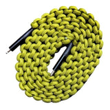 Darrk Energy Lightning to C Paracord Cable & USB C to C Paracord Cable (18W, Green)