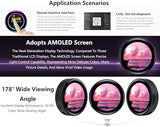 Esp32-S3 1.43Inch Amoled Display Development Board, 466X466 Resolution 16.7M Color Qspi Interface, Esp32 With Capacitive Touch Amoled Round Lcd, Support 2.4 Ghz Wi-Fi And Ble 5, With Cnc Metal Case