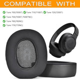 Cooling Gel Ear Pads Replacement Cushions Compatible With Jbl Tune 700(700Bt)/710(710Bt)/720(720Bt)/750(750Bt,750Btnc)/760(760Nc)/770(770Nc) Headphones,High-Density Noise Isolation Foam