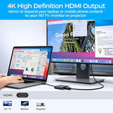 Usb C To Hdmi Multi-Port Adapter, Digital Av Multi-Port Adapter With 4K Hdmi &