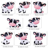 15Pcs Cow-Themed Hanging Swirls – Farm Animal Birthday Party Decorations for Kids