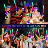 150pcs Glow Party Supplies LED Glasses Sticks Finger Lights Birthday Wedding
