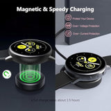 2 Pack Compatible With Samsung Galaxy Watch Fast Charger For Galaxy Watch 8/8 Classic, Ultra 2025 40Mm Cable Usb C Magnetic Charging Cord For Watchs 7 Ultra/6 Classic/Fe/5 Pro/4 Classic/3/Active 2