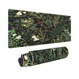 Plant Flower Mouse Pad Gaming Large Extended Computer Mouse Mat Keyboard Full Desk Pad Mousepad For Gaming, Office, Home 11.8X23.6 Inches