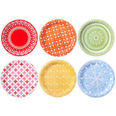 Rainbow Paper Plates For Party Supplies, 60 Count Multicolor Disposable Dinner Plates For Birthday Baby Shower Cocktail Decorations 9 Inch