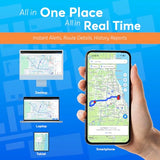 2.0 Gps Tracker - Bundle With Twin Waterproof Magnet Case For Vehicles, Assets - 4G Lte - Real-Time Gps Tracking Device Instant Alerts