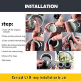 Earpads Replacement Cushion Compatible With Urbanears Plattan Adv Wireless Headphone Ear Pads With Breathable Leather/Durable Fabric And Memory Foam