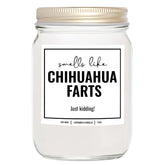 You Nique Designs Smells Like Chihuahua Farts Soy Candle 8Oz - Dog Farts Candle Chihuahua Owner Presents - Funny Gifts For Women, Men - Dog Mom Gifts For Pup Lovers (Lavender & Vanilla)