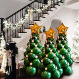 Christmas Balloon Garland Arch Kit 96 Pieces Christmas Tree Balloons F