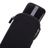 Cosmos Black Neoprene Zipper Carrying Protection Sleeve Case Pouch Cover Compatible with Microsoft Arc Touch Mouse (Black)