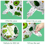 18 Pcs Fiesta Party Supplies - Taco, Mexican, Cactus, Avocado, Hat Jumbo Mylar Foil Balloons - Cinco De Mayo Party Decorations