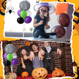 62pcs Halloween Balloon Kit Purple Black Green Foil Balloons for Party Decorations