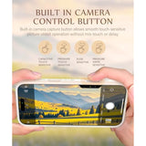 For Iphone 16 Pro Case Compatible With Magsafe, With Screen & Lens Protectors, Military-Grade Protection Slim Marble Shockproof Magnetic Phone Case For 16 Pro 6.3", Pearlescent/Gold