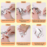 Silver Happy Birthday Balloon 16 Inch Mylar Foil Letters Balloons Happy Birthday Banner For Kids Child Adults Boys Girls Happy Birthday Sign Birthday Party Decorations Supplies