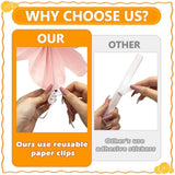 9 Pcs Pink And Orange Party Decorations Set, Hanging Paper Fans Paper Flowers Decorations For Girls Women Wall Graduation Birthday Bachelorette Classroom Baby Shower Wedding Thanksgiving Decor