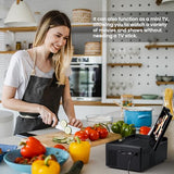 Small Smart Tvmini Tv With 7-Inch Touchscreen,Built In Apps,Support Sd,Wifi,Bluetooth,Usb,Hdmi Inputkitchen Tv Also As A Projector,Suitable For Home Rvs And Outdoor Use