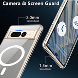 Slim Fit Shockproof Protective and Magnetic Case for Google Pixel 7 Pro