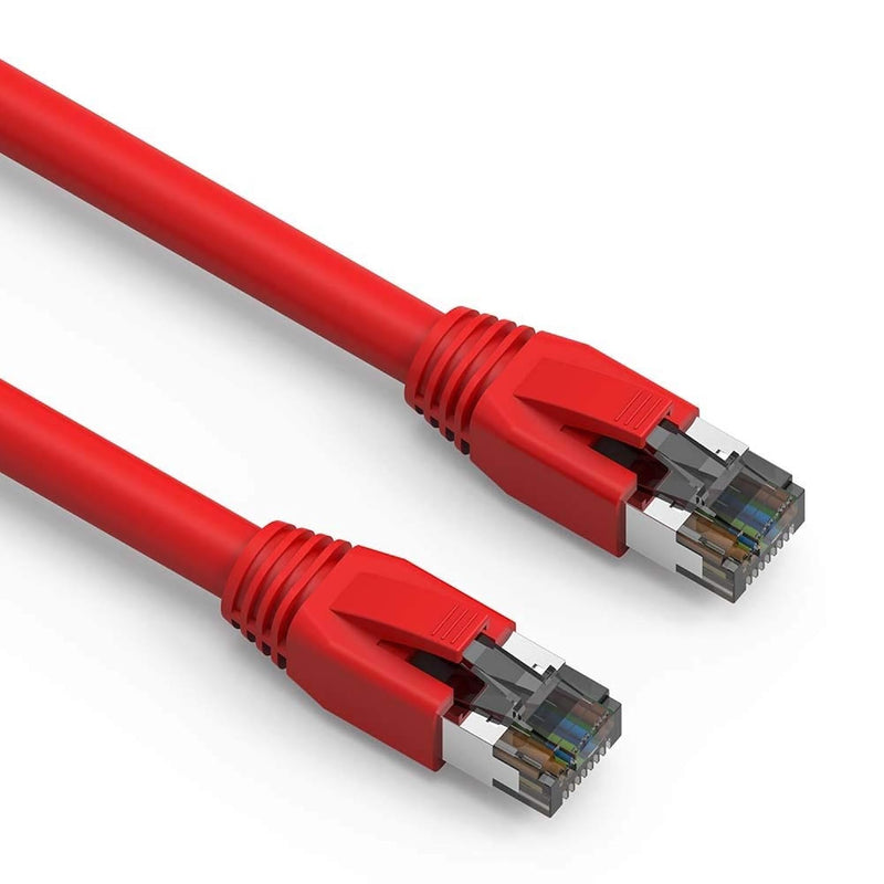 Nippon Labs Cat8 RJ45 0.5FT Ethernet Patch Internet Network LAN Cable, Indoor/