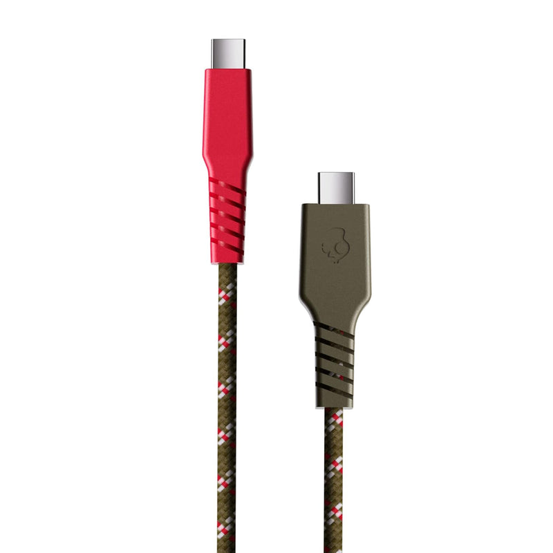 Skullcandy Line+ Braided USB C Charger Cable, 60W USB C to USB C with Fast Cha