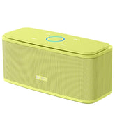 DOSS SoundBox Touch Wireless Bluetooth Speaker with 12W HD Sound and Bass, IPX5 Water-Resistant, 20H Playtime, Handsfree, Portable for Office, Home, Outdoor, Travel-Yellow