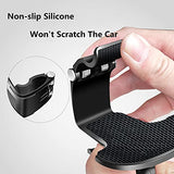 Car Phone Mount, Cell Phone Holder For Car 360 Degree Rotation Dashboard Car Clip Mount Stand Suitable For 4.7 To 6.5 Inch Smartphones (Black)