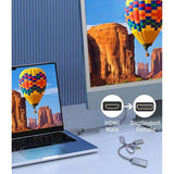 Hdmi To Displayport Adapter 4K@60Hz - (Male To Male) Converter Cable Hdmi To D